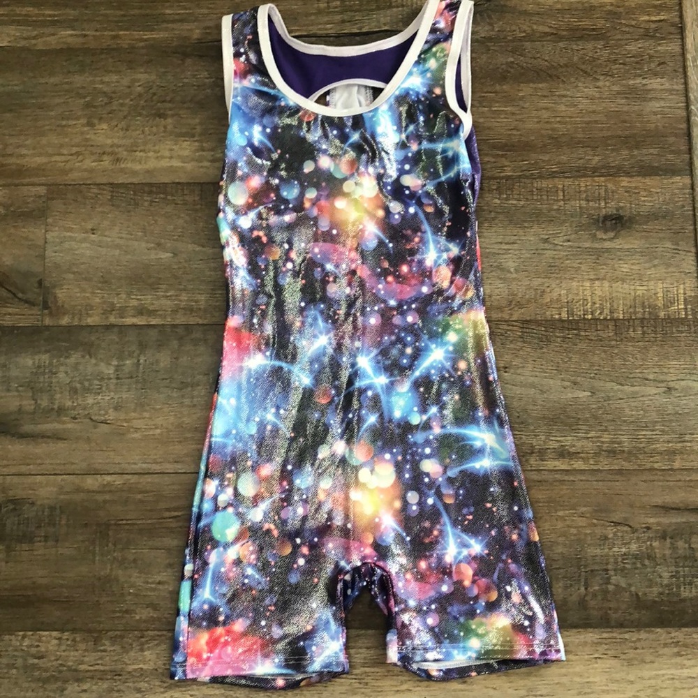 NWOT Galaxy Gymnastic outfit